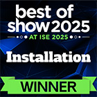 ISE 2025 Best of Show Awards Award Logo